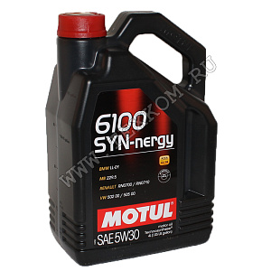 Масло моторное MOTUL 6100 SYNERGIE 5W30 4л