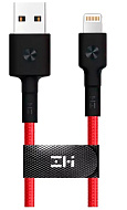 Кабель зарядки для Apple Xiaomi ZMI AL823 MFI Lightning to USB 30 cm red