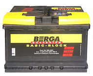 Аккумуляторная батарея BERGA 6СТ70 пр.Basic Block BB-H6R 278х175х190 (ETN-570 410 064)