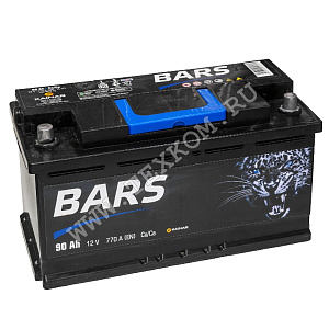 Аккумуляторная батарея BARS 6СТ 90 обр. 353х175х190 Казахстан