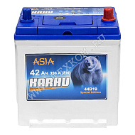 Аккумуляторная батарея KARHU Asia 6СТ42 VL АПЗ обр.тн.кл. Казахстан 186х129х220 (44B19L)