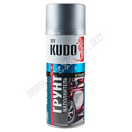 Грунт-наполнитель KUDO 1K акриловый серый 400мл.