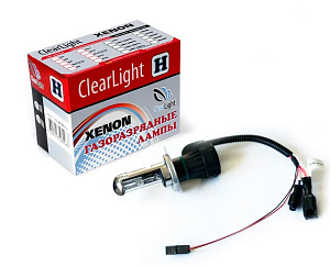 Лампа 12V ксенон H4 5000K Clearlight ближний/дальний