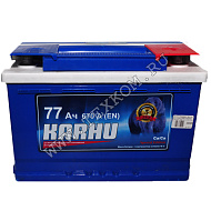 Аккумуляторная батарея KARHU 6СТ 77з обр. 278х175х190 Казахстан