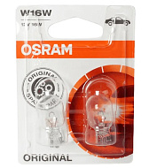 Лампа 12V W16W (W2.1*9.5d) 12V Osram бл-2шт