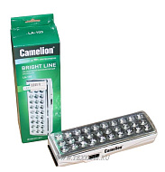 Светильник LED аккумуляторный 30LED DC 220В Camelion