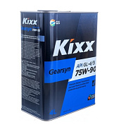 Масло трансмиссионное KIXX Gearsyn GL-4/5 75W90 синт. 4л