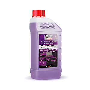 Шампунь автомобильный AVS б/к 1:9 PF-1000 gel plus 1л