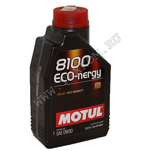 Масло моторное MOTUL 8100 ECO-NERGY 0W30 1л.