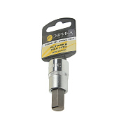 Насадка-вставка с битой Hex H14" 1/2" 22мм L=60мм (с держателем) ЭВРИКА