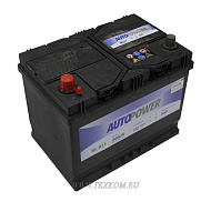 Аккумуляторная батарея AUTOPOWER 6СТ68 прям.высокий A68JX 261х175х220 (ETN-568 405 055)