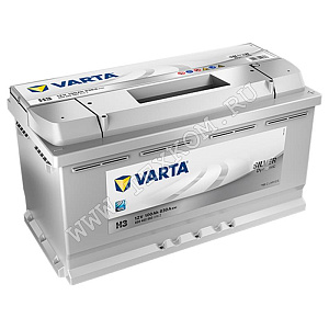 Аккумуляторная батарея VARTA 6СТ100з обр. SILVER H3 353х175х190 (ETN600 402 083)