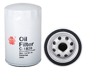 Фильтр масляный VW Golf/Passat/Audi A4/A6/A8/S6 1.6-2.8 91> SAKURA