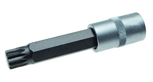 Головка со вставкой 1/2" SPLINE (M8, L=100 мм) AVS BS12M8L