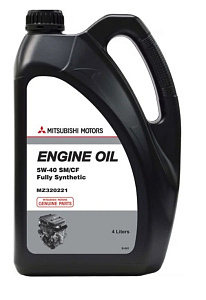 Масло моторное MITSUBISHI MOTOR OIL 5W40 4л.