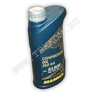 Масло компрессорное MANNOL ISO 46 для пневмоинструмента 1л