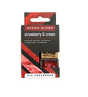 Ароматизатор подвесной AG-09 "Strawberry&Cream" серии "Aroma Glass"