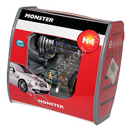 Лампа 12V H4 (100/80) P43t -38 All Weather (2шт) 12V MONSTER