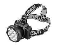 Фонарь Ultraflash LED5362 (фонарь налобн аккум 220В, черный, 7LED, 2 реж, пласт, бокс)