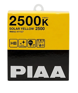 Лампа HB4 (60W) PIAA BULB SOLAR YELLOW 2500k к-т