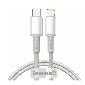 Кабель USB Type C/ Iphone 1м white BASEUS