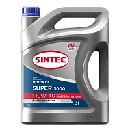 Масло моторное SINTEC SUPER 3000 10W40 SG/CD п/синт. 4л