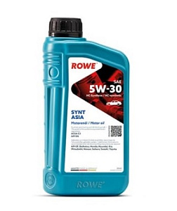 Масло моторное ROWE HIGHTEC SYNT ASIA 5W30 1л синт.