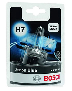 Лампа 12V H7 (55) PX26d 12V Bosch XENON BLUE