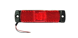Фонарь габаритный LED 24V красный