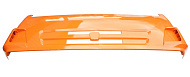 Панель КАМАЗ облицовки радиатора интегральная (рестайлинг) (оранжевый) ТЕХНОТРОН