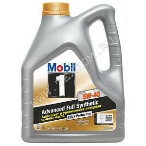 Масло моторное MOBIL 1 FS X1 5W40 4л синт.