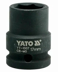 Головка торцевая 17 1/2" CrMo короткая ударная YATO