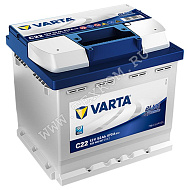 Аккумуляторная батарея VARTA 6СТ52з обр. BLUE C22 207х175х190 (ETN-552 400 047)