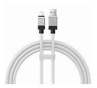 Кабель Baseus Cool Series Fast Charging Data Cable USB to Ip 2.4A 1m white