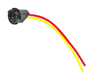 Патрон лампы W5W с проводом пластик