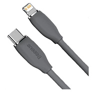 Кабель Baseus Jelly Liquid Silica Gel Fast Charging Data Cable Data Type-C to iP 20W 2m Black