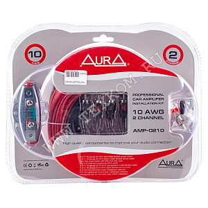 Комплект кабелей для подключения усилителя AURA AMP-0210