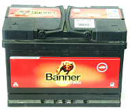 Аккумуляторная батарея BANNER STARTING BULL 6СТ74з прям 57233 278х175х190 Австрия