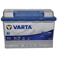 Аккумуляторная батарея VARTA 6СТ70з BLUE DYN EFB обр.278х175х190