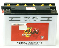 Аккумуляторная батарея BANNER BIKE Bull 16+элект YB16AL-A2 207х71х164 Австрия (ETN- 516 016 016)
