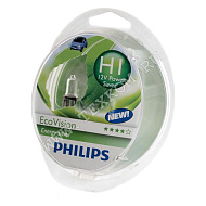 Лампа 12V H1 (55) P14.5s ECO VISION (2шт) 12V Philips