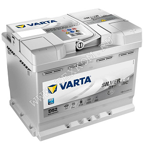Аккумуляторная батарея VARTA 6СТ60 SILVER DYN AGM обр.242х175х190 (С)