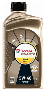 Масло моторное TOTAL QUARTZ 9000 ENERGY 5W40 синт. 1л