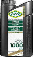 Масло моторное YACCO VX 1000 0W40 1л