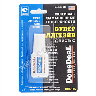 Клей Done Deal SUPER ADHESIVE с кистью 5г.