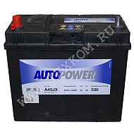Аккумуляторная батарея AUTOPOWER 6СТ45 пр.яп. A45JX 238х129х227 (ETN-545 157 033)