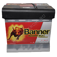 Аккумуляторная батарея BANNER POWER BULL PRO 6СТ50з обр.Австрия 210х175х190