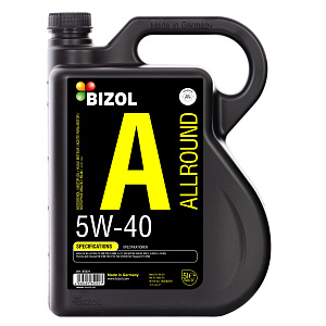 Масло моторное BIZOL Allround SN A3/B4 5W40 синт. 5л***