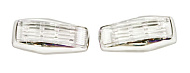 Повторитель поворота GT-50540 CHROME 8LED WHITE (2шт)