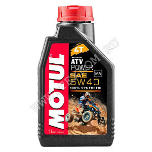 Масло моторное MOTUL ATV POWER 4Т 5W40 синт. 1л